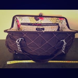 NWOT Quilted Brown Vera Bradley Bag